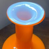 Glass vase, Otto Brauer for Holmegaard, 1960s