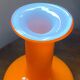 Glass vase, Otto Brauer for Holmegaard, 1960s