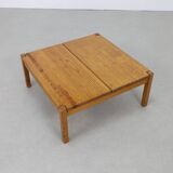 Vintage Coffee Table in Pinewood by Ilmari Tapiovaara, 1960s