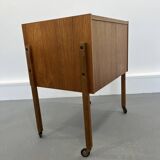 Wooden Sewing Cabinet, Horn Collection,Scandinavian 1960s