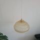 Suspension abat-jour Art Déco jaune clair