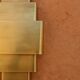 Art Deco Brass Wall Light