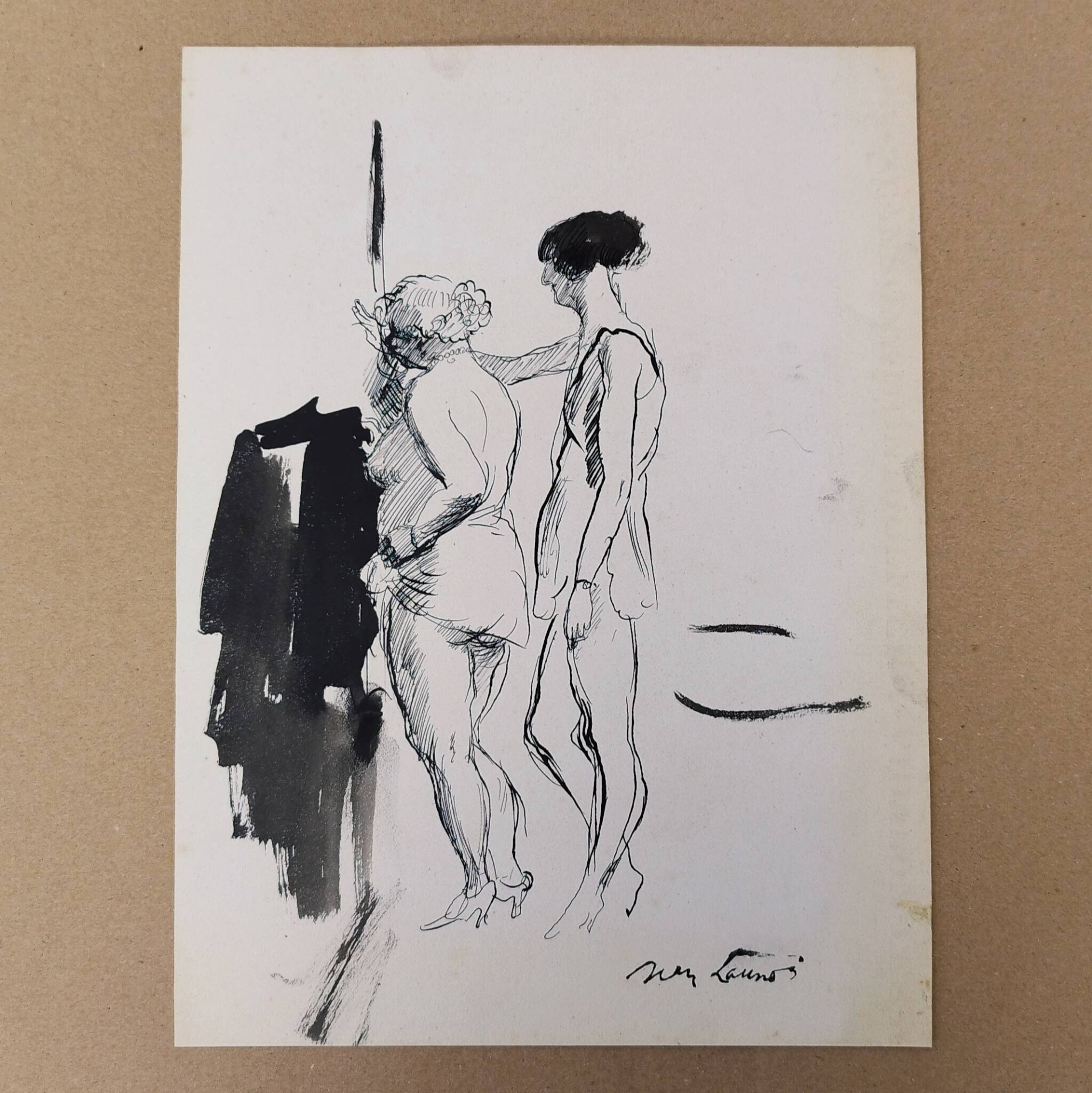 Indian ink by Jean Launois Decoration