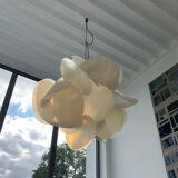 Enrico Botta Fiberglass Ceiling Lamp for Sundown, 1968