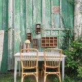 Weathered work table