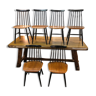 Set of 6 chairs by Ilmari Tapiovaara