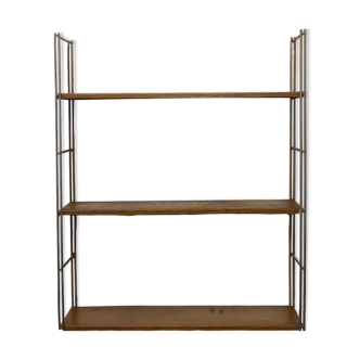 Vintage string metal shelf