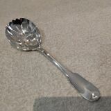 Silver-plated ice cube serving spoon by Christofle Cluny