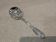 Silver-plated ice cube serving spoon by Christofle Cluny