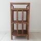 Etagère en rotin vintage
