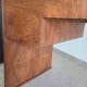 Ancien bureau Art Déco Noyer vintage