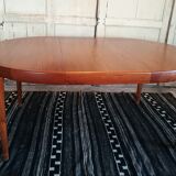 Danish teak table by Kofod Larsen for Faarup Møbelfabrik