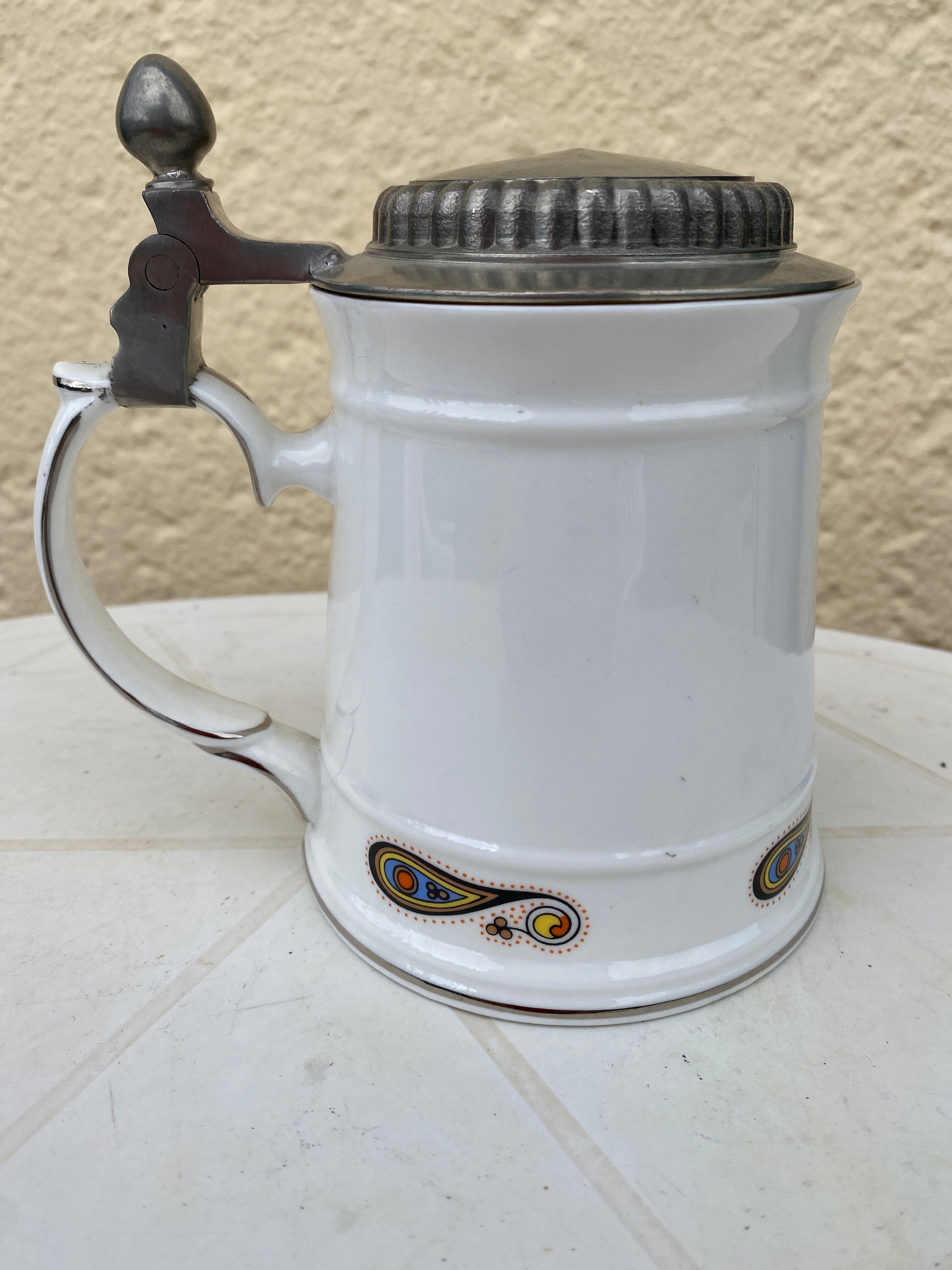 Vintage China Porcelain Beer Mug
