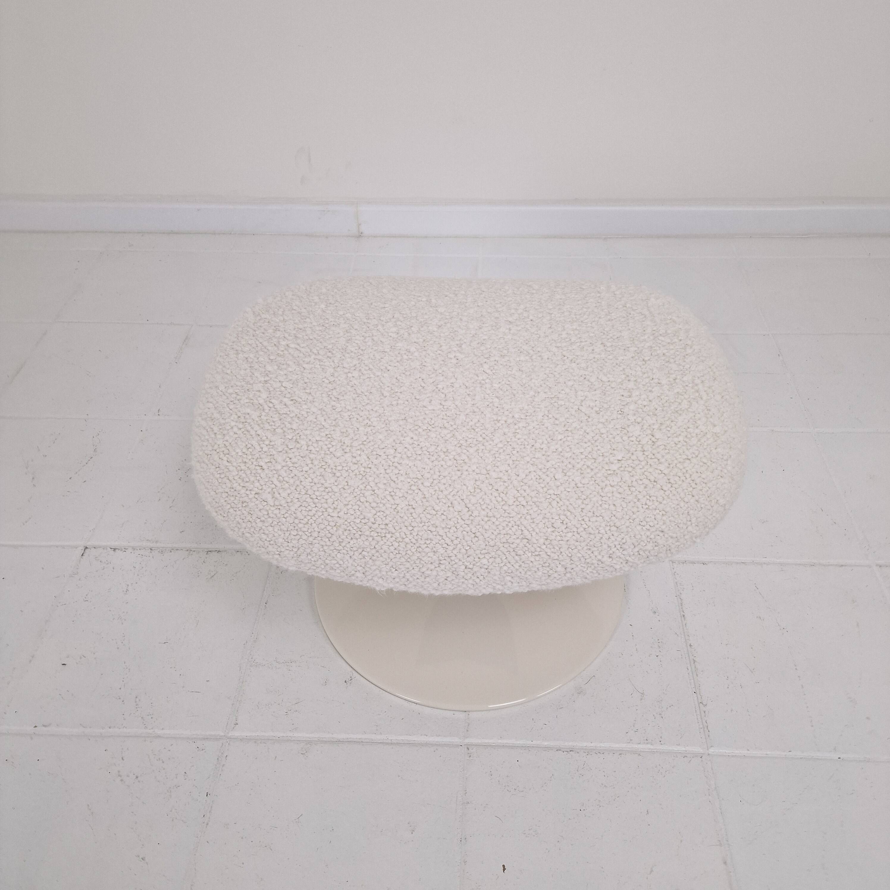 F518 Lounge Chair with Ottoman by Geoffrey Harcourt for Artifort, 1970s
