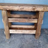 Professional furniture 120cm old solid wood workbench