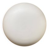 Wall-mounted ceiling light half-spherical half-moon 24 cm matte white glass