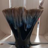 Vase numéroté style Vallauris forme drapé