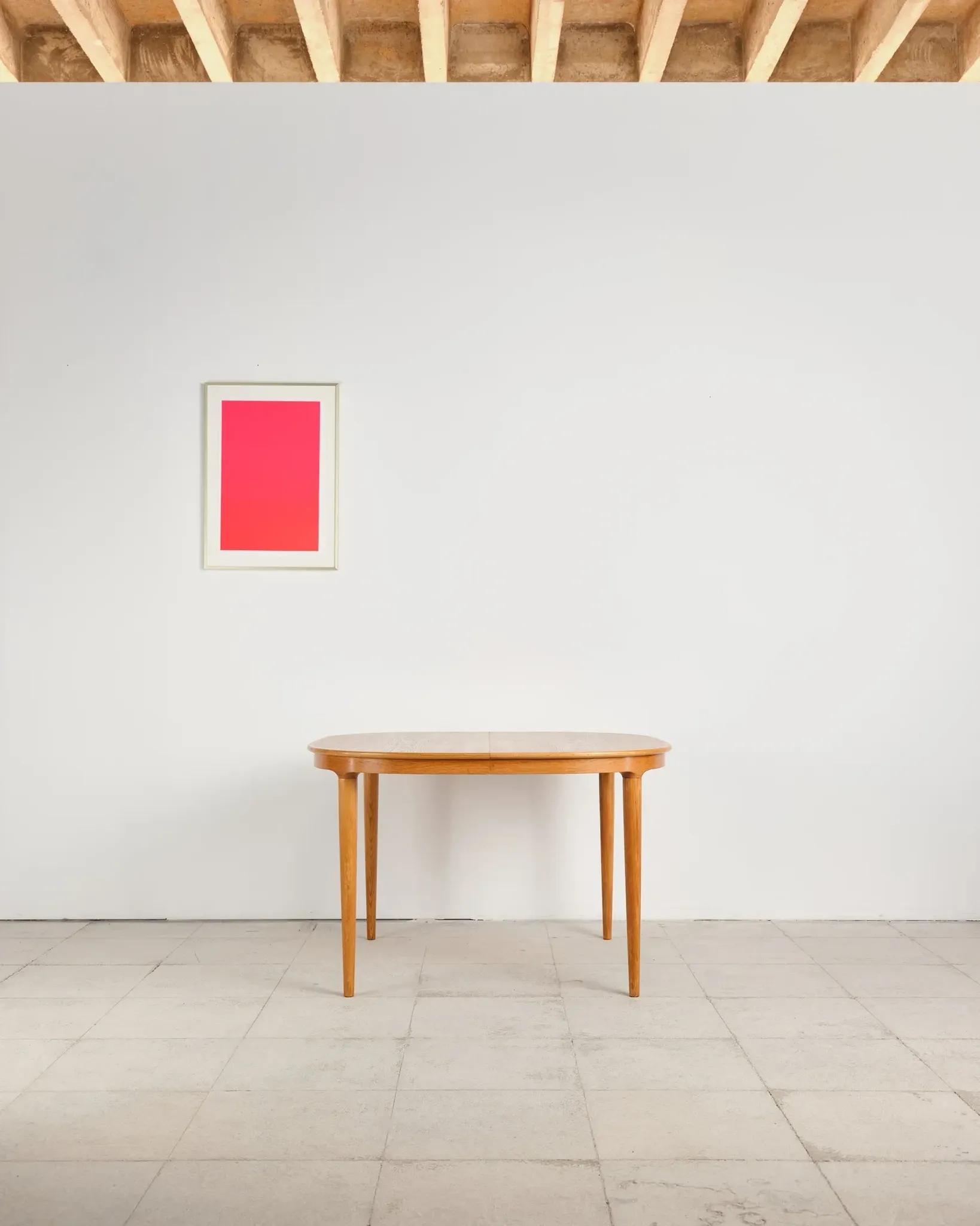 Table extensible en chêne par Skovmand & Andersen, Danemark, années 60