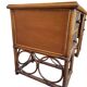 Vintage rattan desk