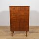 Commode en teck du milieu du siècle, Danemark, années 1960