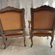 Paire de fauteuils cabriolets