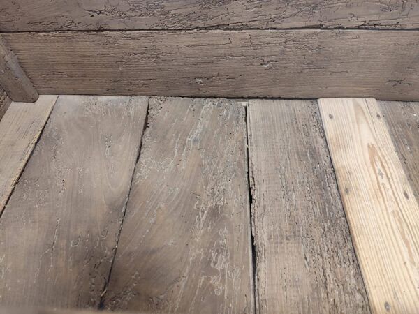 Coffre banc maie malle chêne massif