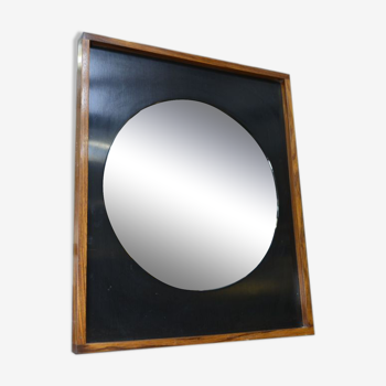 Miroir design en bois 1963 63x75cm