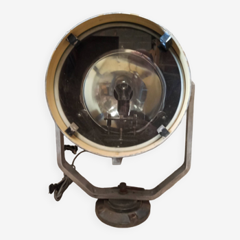 Old boat searchlight lamp