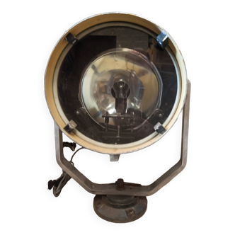 Ancienne lampe projecteur de bateau