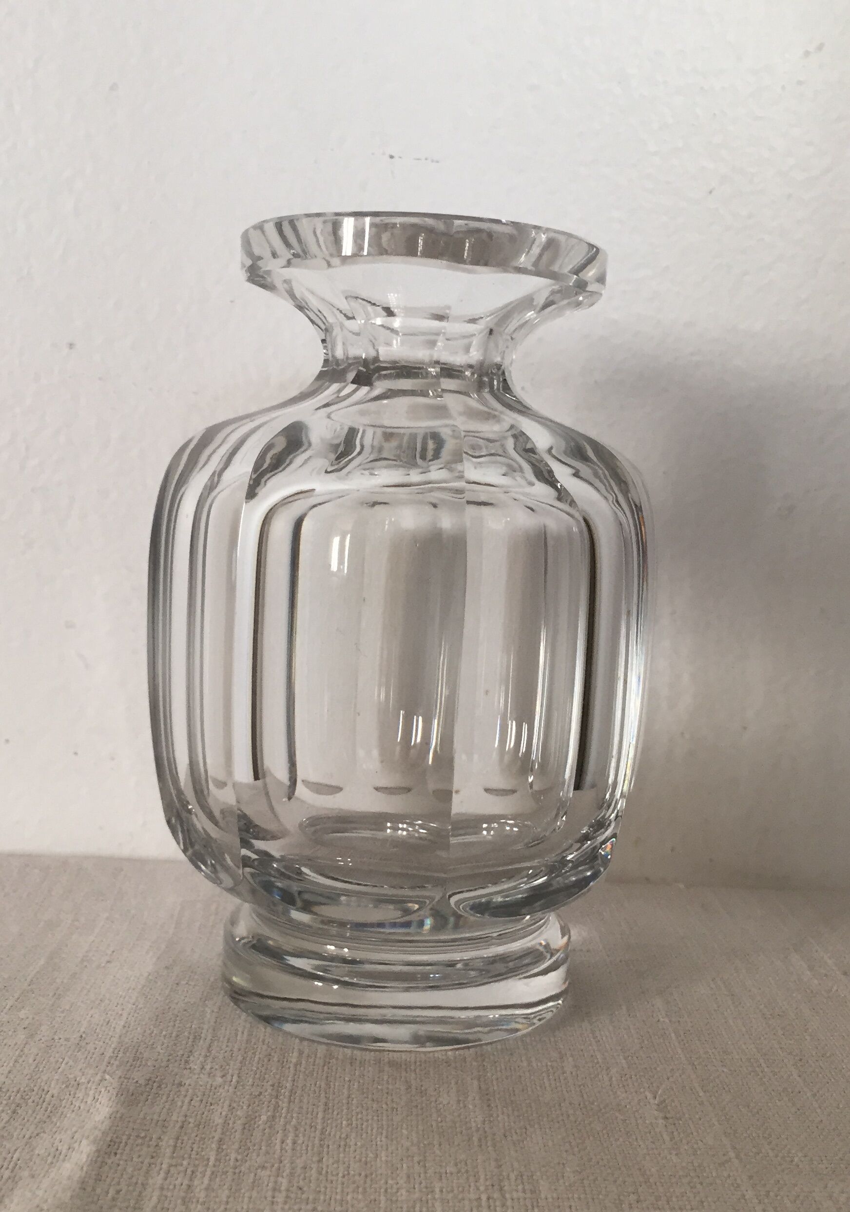 Vase en cristal de Baccarat