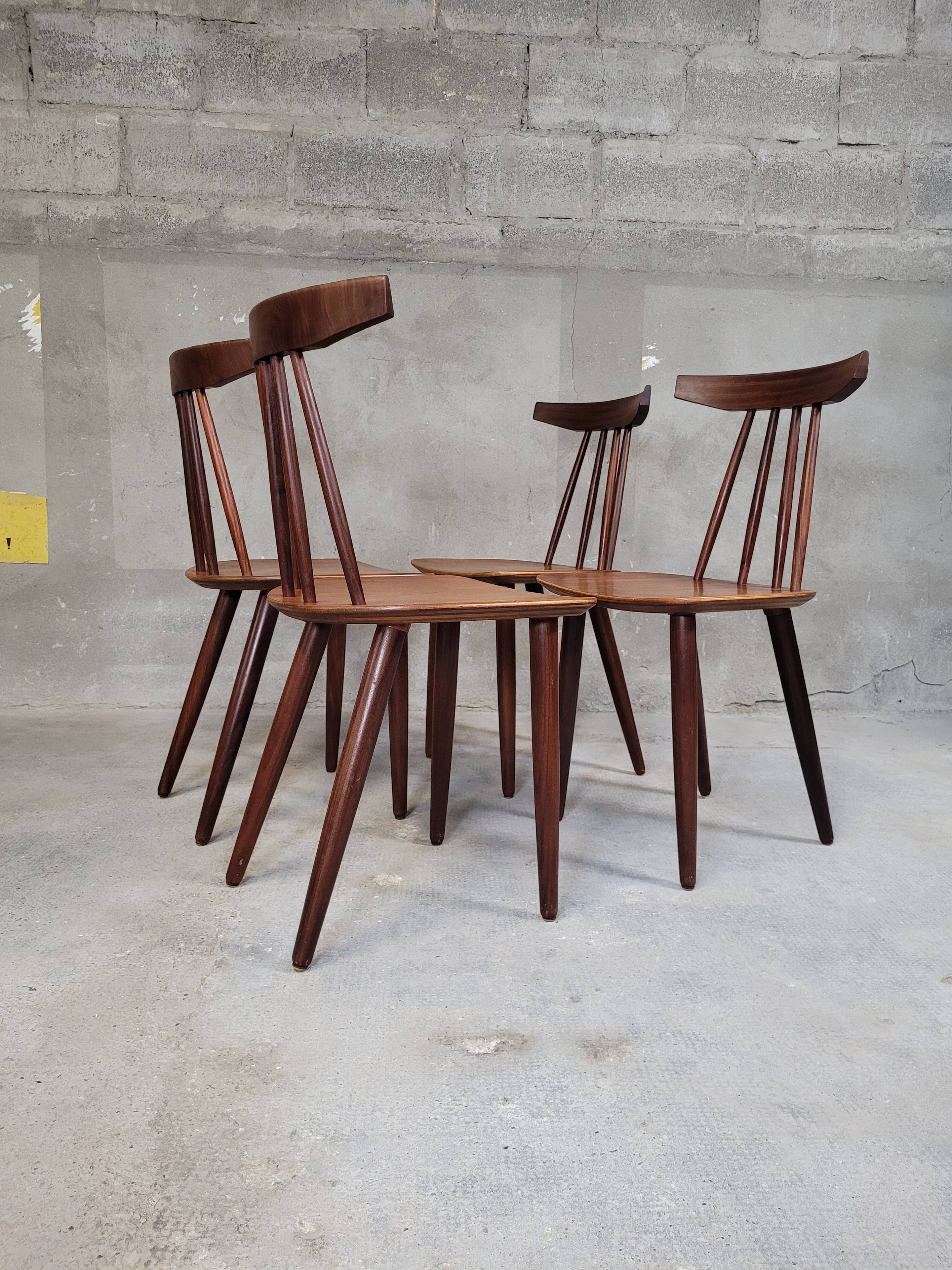 Chairs Poul Volther Denmark 1960