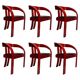 Elisa Armchairs attributed to Giovanni Battista Bassi, 1960s, Set of 6
