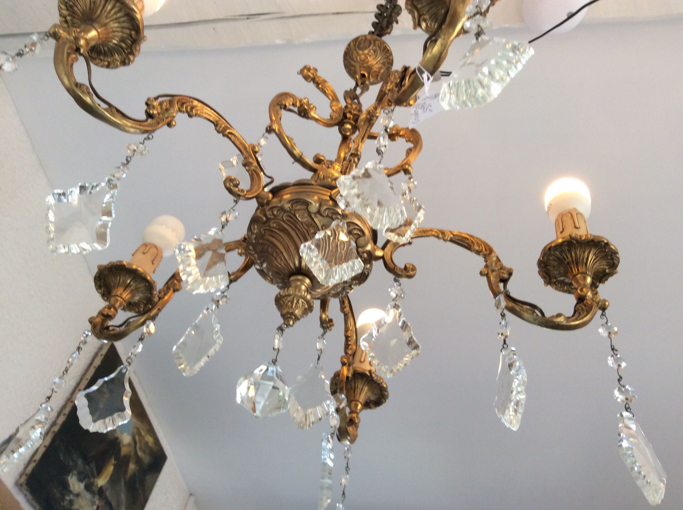 Hanging chandelier
