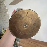 Vintage shell casing vase