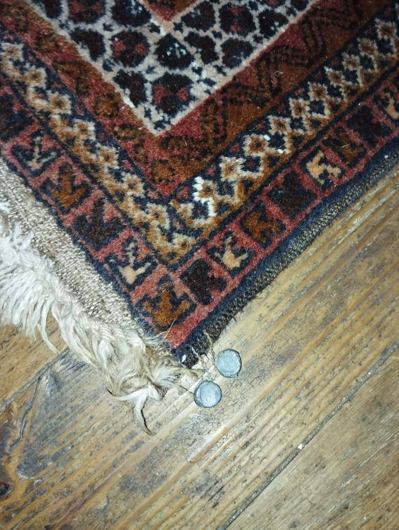 Handmade Afghan Belouch rug 138x91cm