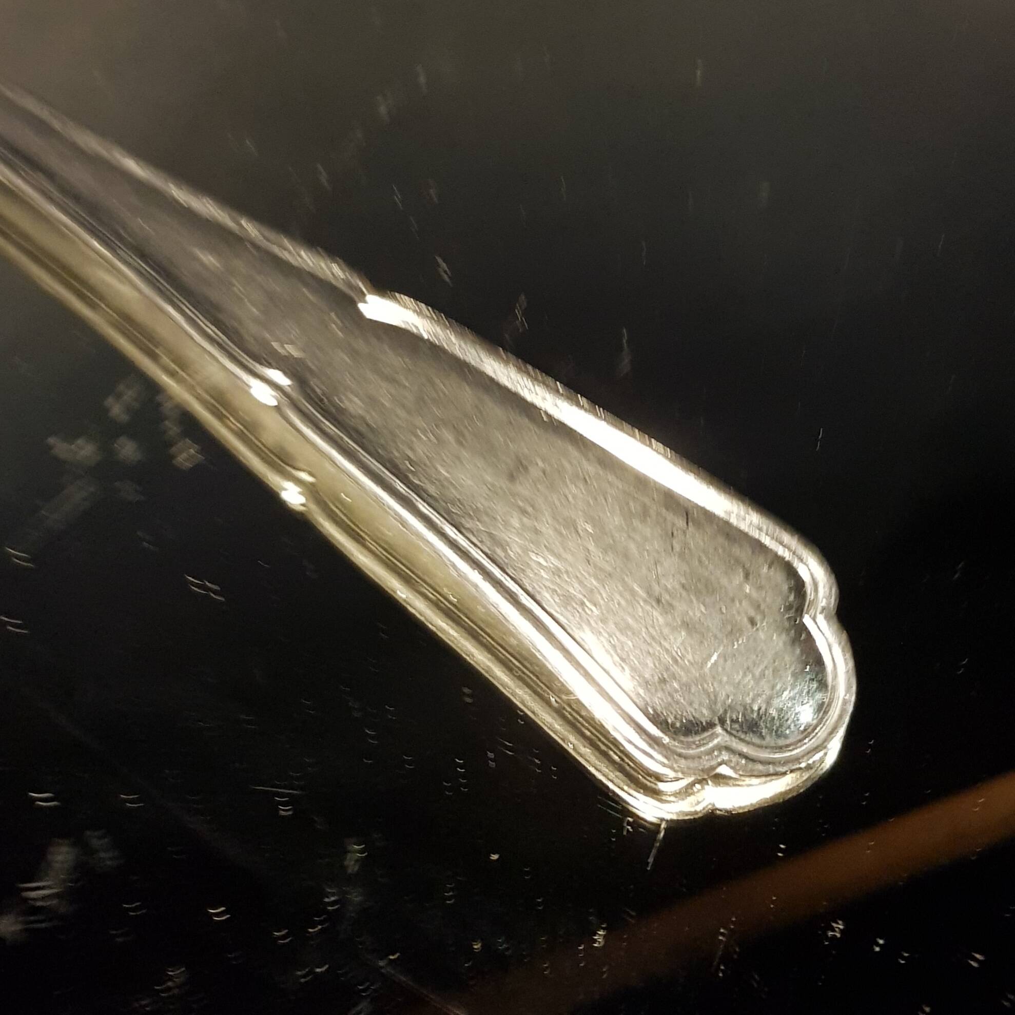 Small stainless steel ladle