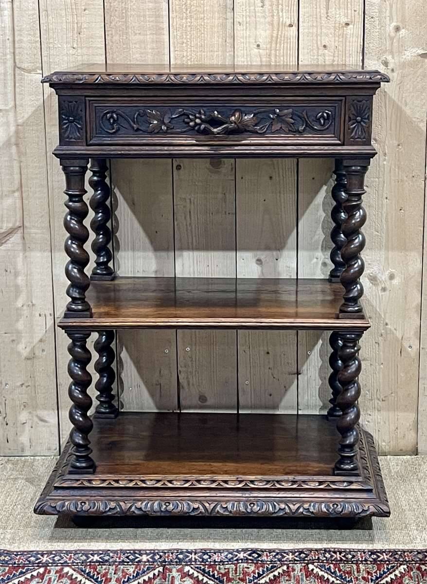 Henry II console in oak early 20th century