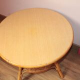 Ratin round coffee table