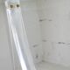 Office Plexiglas trestles, glass tray rounded edges, France, circa 1970