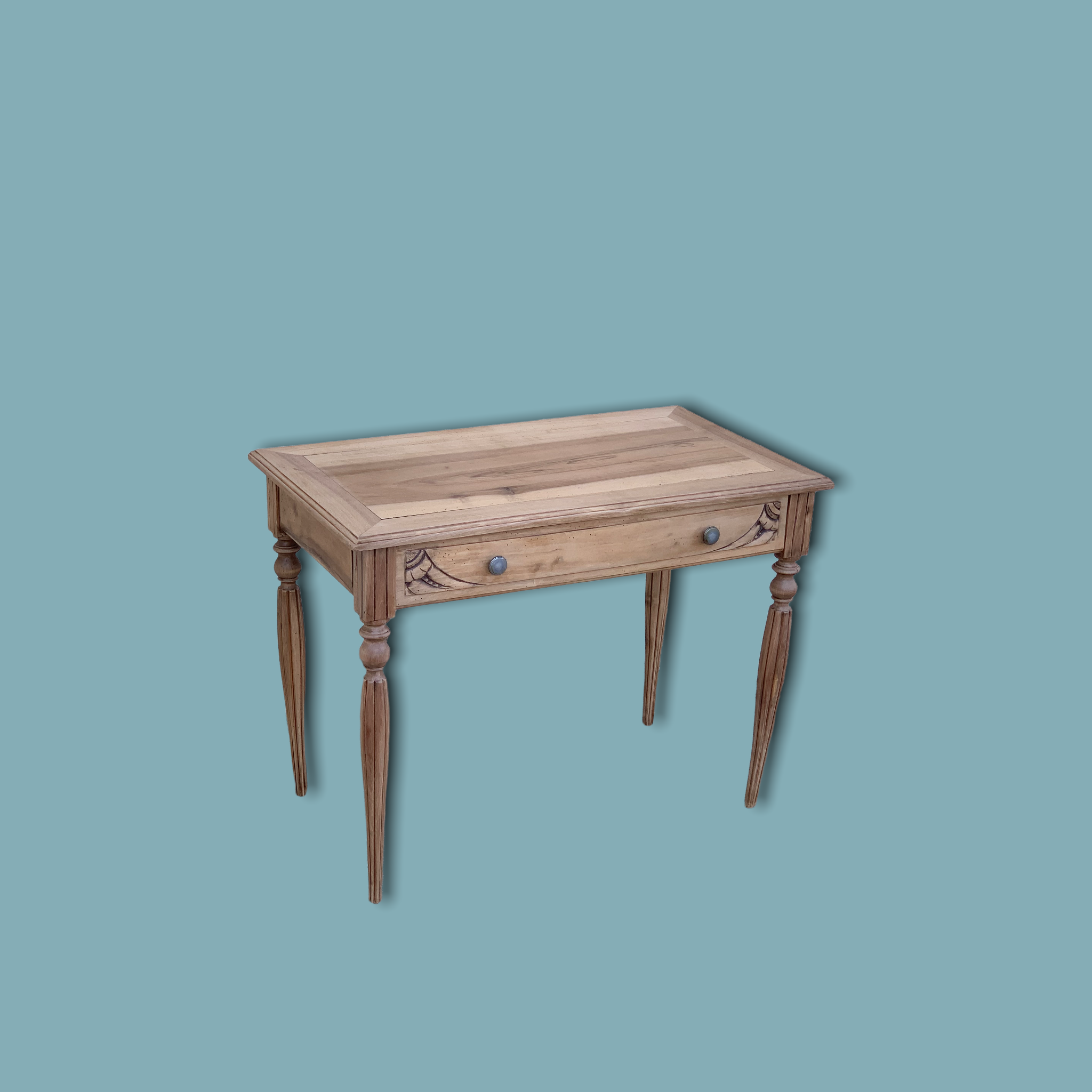 Art Deco office 1930 walnut raw wood