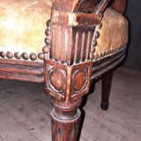 Pair of Louis XVI medallion armchairs