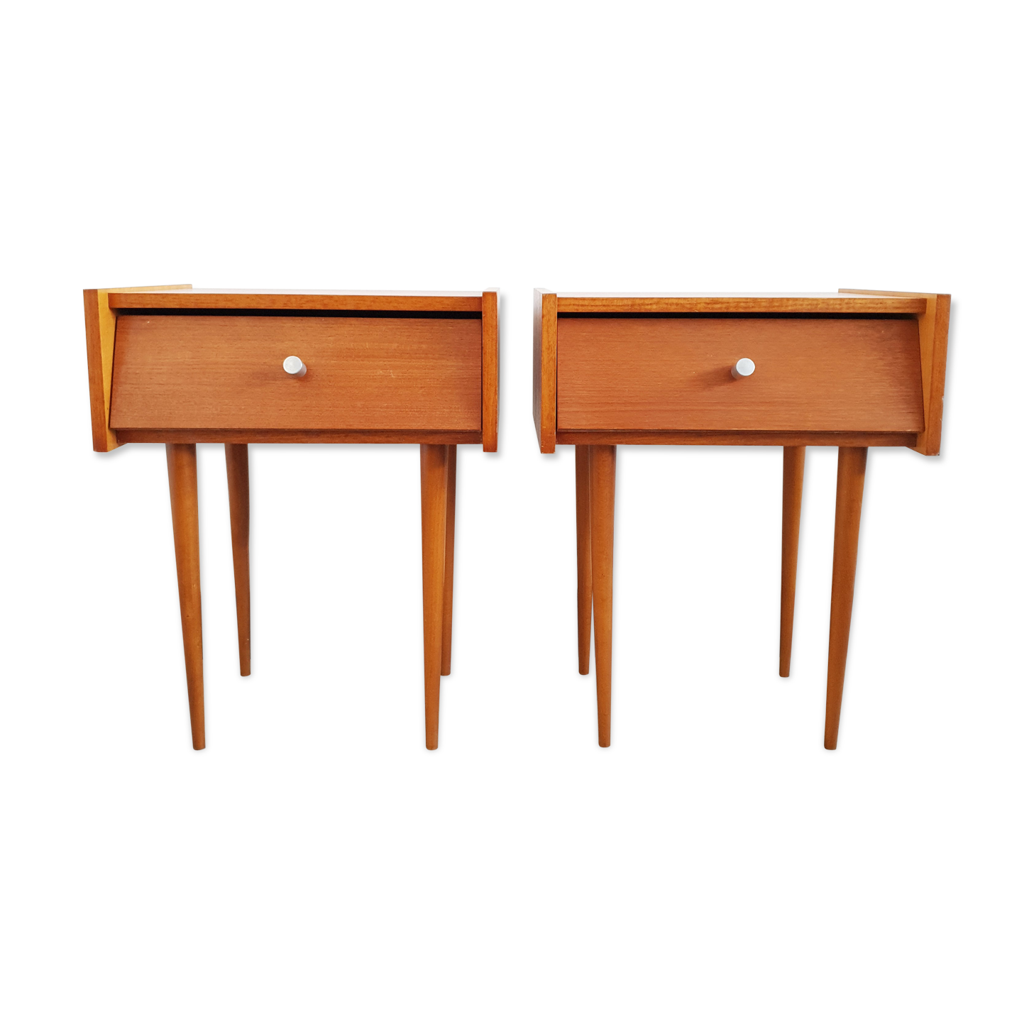 Pair of nightstands 50s