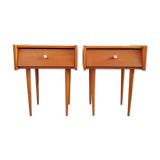 Pair of nightstands 50s