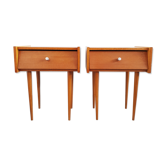 Pair of nightstands 50s