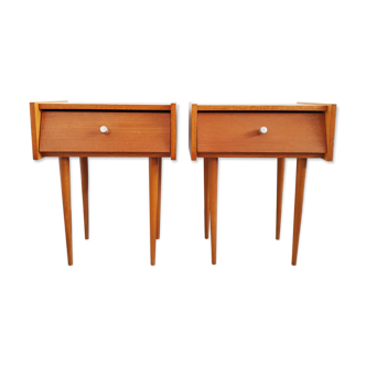 Pair of nightstands 50s