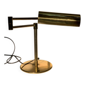 Lampe de bureau articulée en laiton style Koch et Lowe