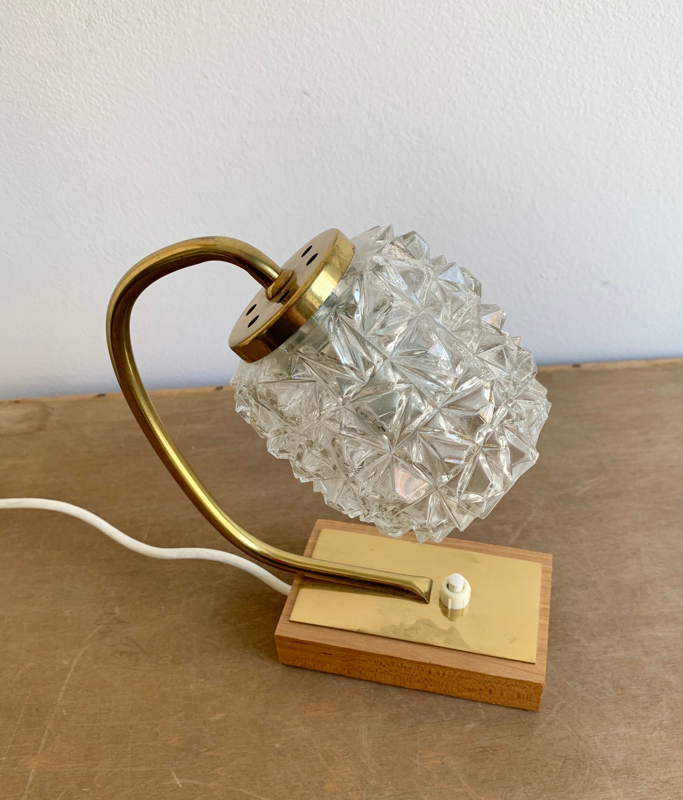 Vintage bedside lamp 1960s