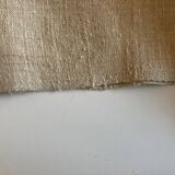 Piece of raw hemp 19th century, reserve linen length 160cm