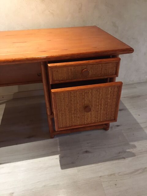 Desk and armchair by Maugrion for Roche Bobois