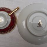 Tasse à thé en porcelaine et coupe en faïence de Jersey